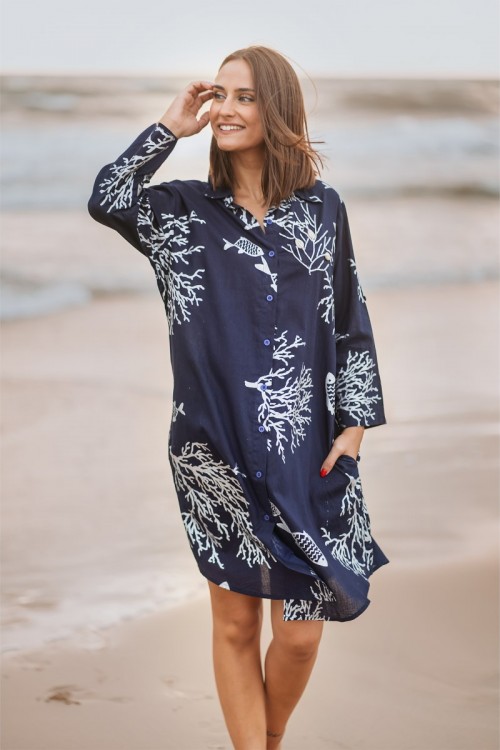 VESTIDO CAMISERO 2XL-3XL