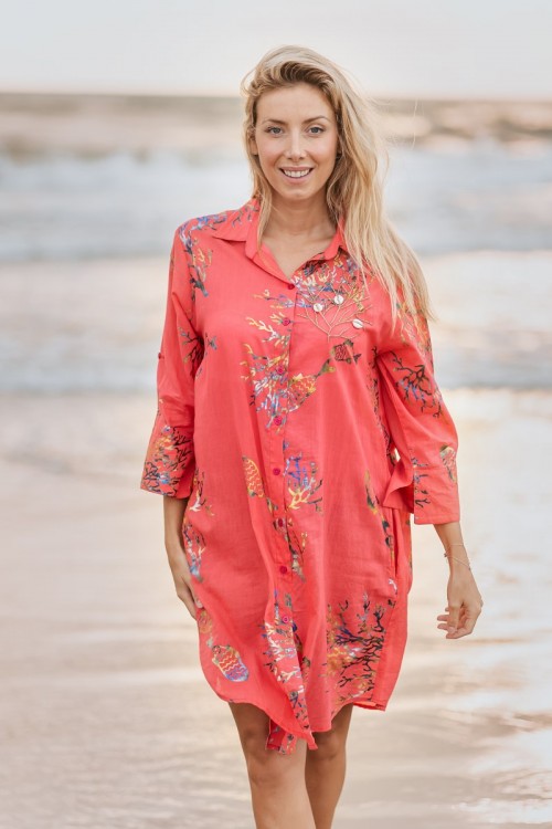 VESTIDO CAMISERO 2XL-3XL