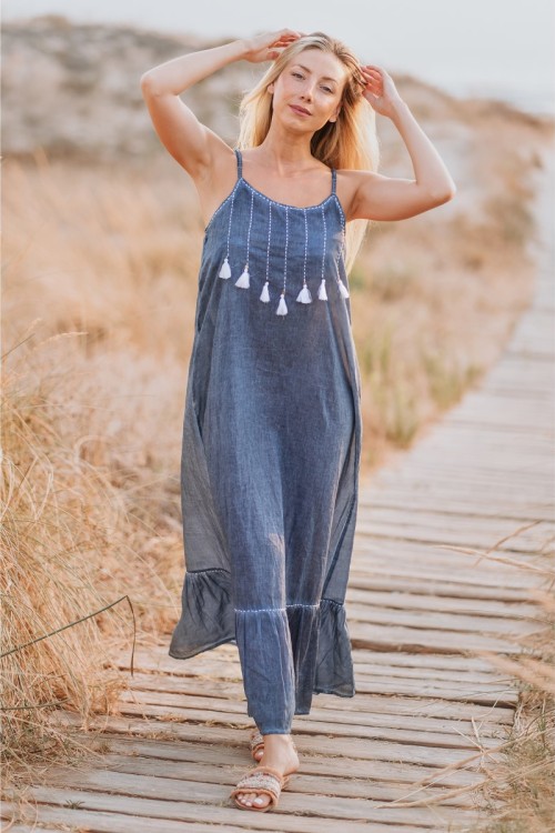VESTIDO LARGO S-M-L-XL