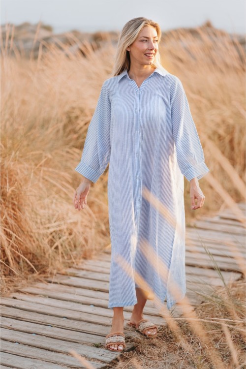 VESTIDO CAMISERO S-M-L-XL