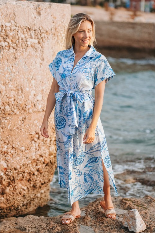 VESTIDO CAMISERO S-M-L-XL