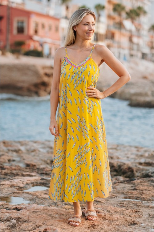 VESTIDO MIDI S-M-L-XL