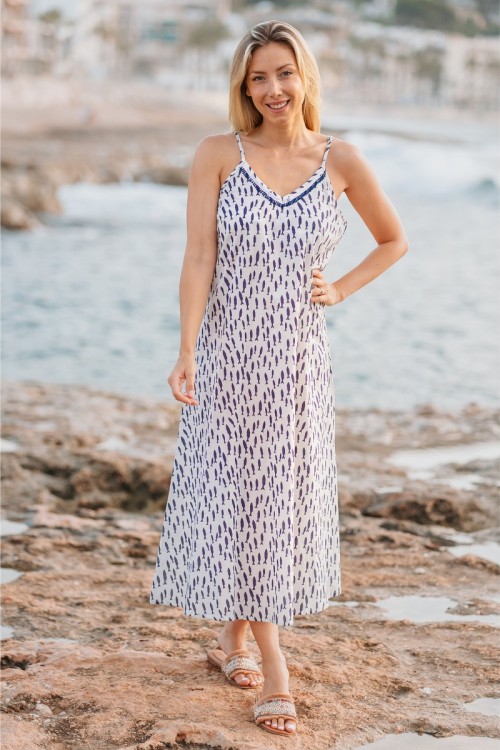 VESTIDO MIDI S-M-L-XL