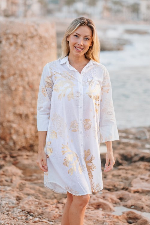 VESTIDO CAMISERO 2XL-3XL