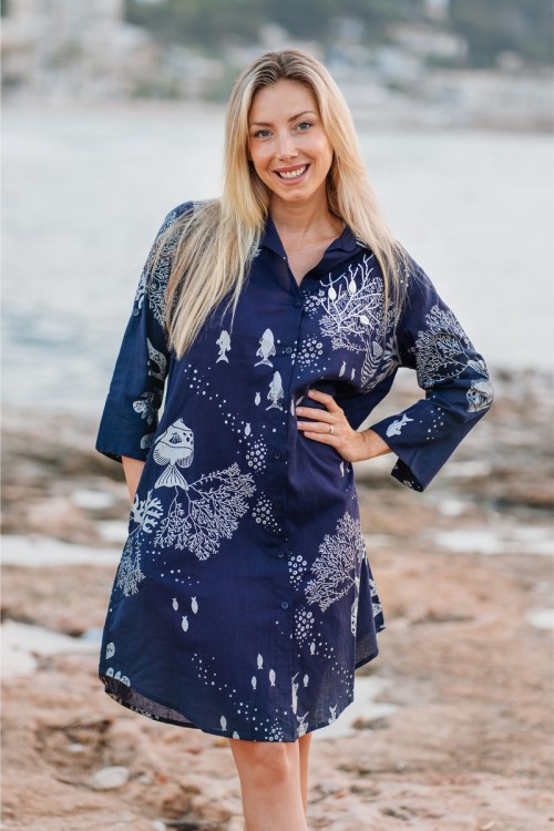 VESTIDO CAMISERO S-M-L-XL