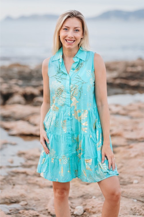 VESTIDO CORTO 2XL-3XL