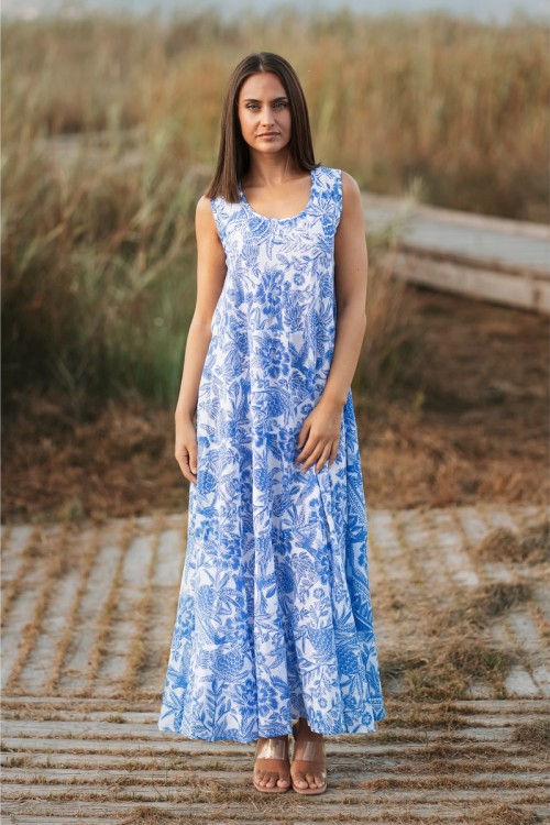 VESTIDO LARGO S-M-L-XL