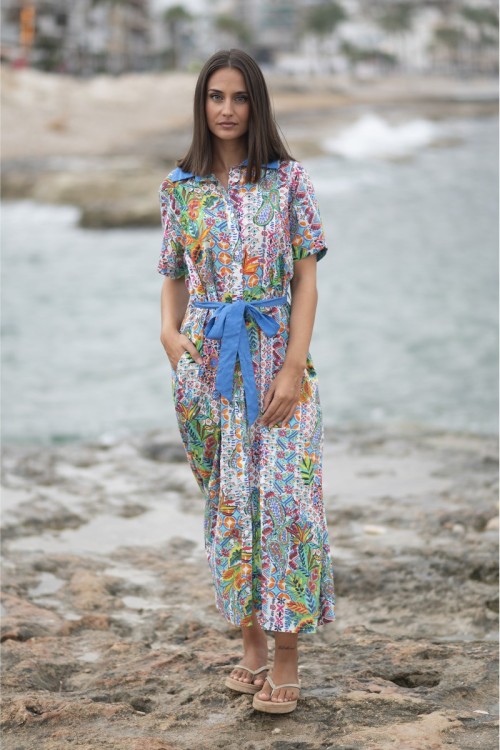 VESTIDO CAMISERO 2XL-3XL