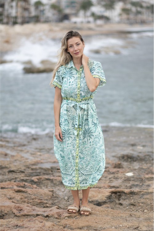 VESTIDO CAMISERO S-M-L-XL