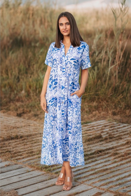 CHEMISE ROBE S-M-L-XL