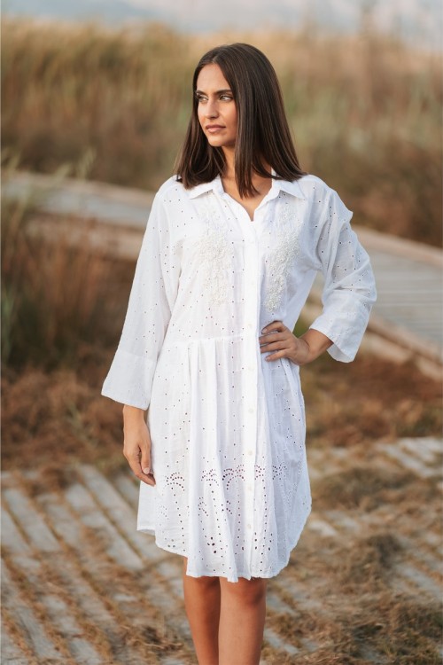 SHIRT DRESS S-M-L-XL