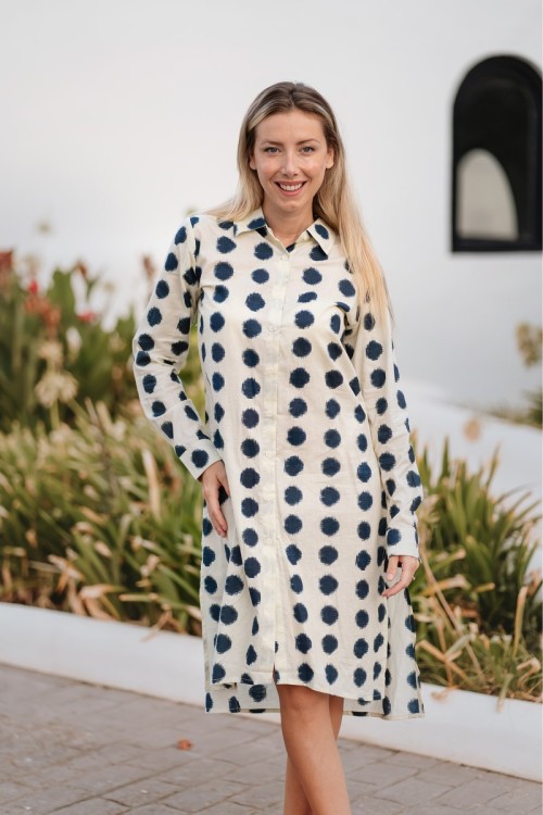 VESTIDO CAMISERO S-M-L-XL