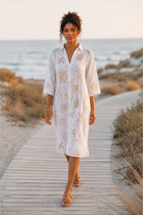 VESTIDO CAMISERO S-M-L-XL
