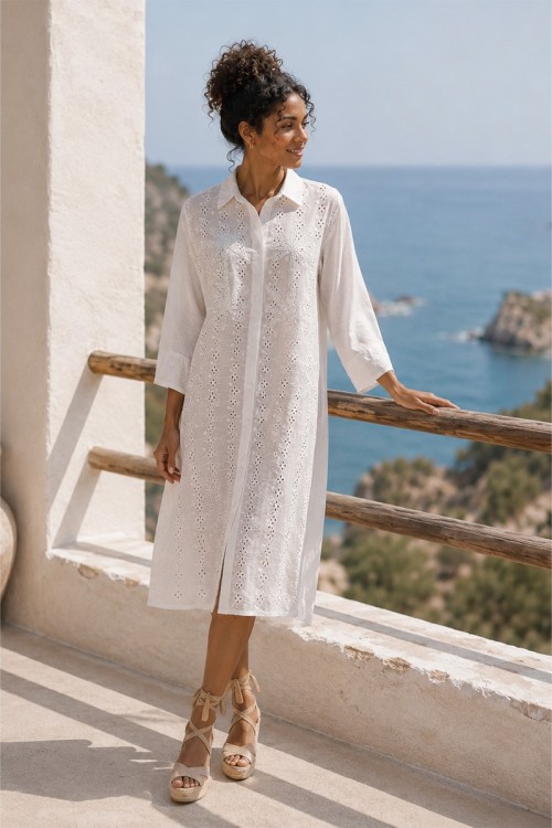 VESTIDO CAMISERO S-M-L-XL