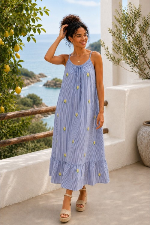 VESTIDO LARGO S-M-L-XL