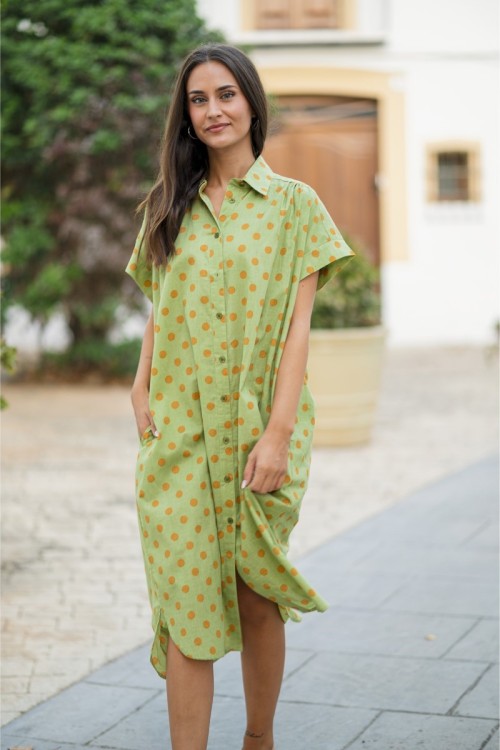 VESTIDO CAMISERO S-M-L-XL