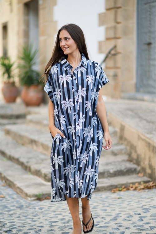 VESTIDO CAMISERO S-M-L-XL