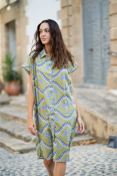 VESTIDO CAMISERO S-M-L-XL