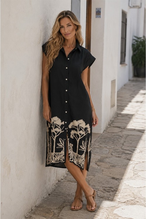 VESTIDO CAMISERO S-M-L-XL