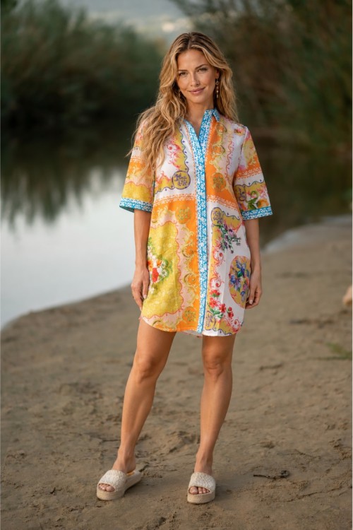 VESTIDO CAMISERO S-M-L-XL